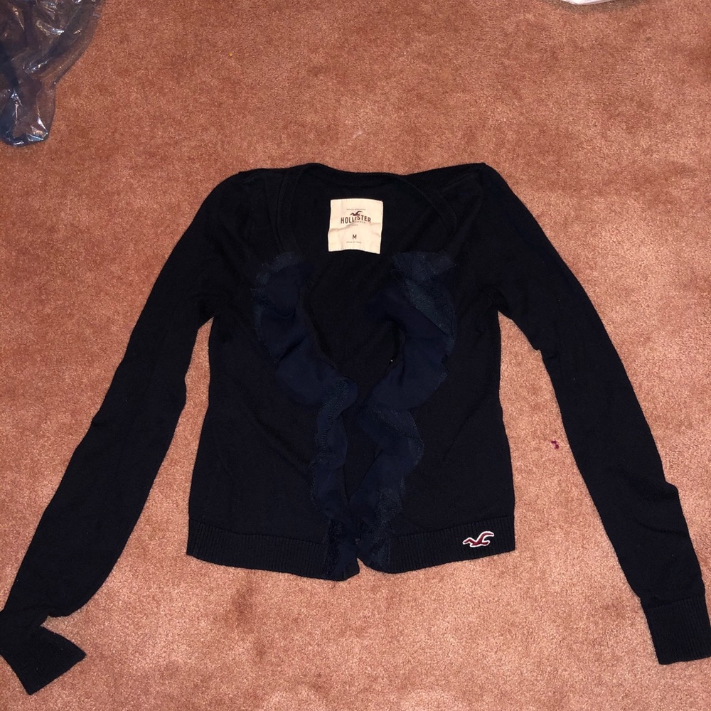 Frilly cardigan